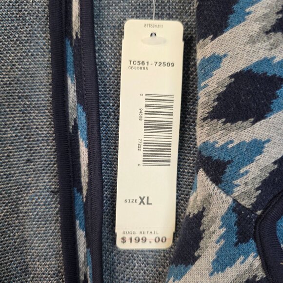 Pendleton Womens XL Blazer Jacket Ikat-inspired Cotton Deadstock New - Picture 5 of 9